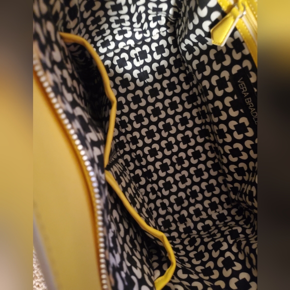 Vera Bradley leather satchel - Picture 4 of 5